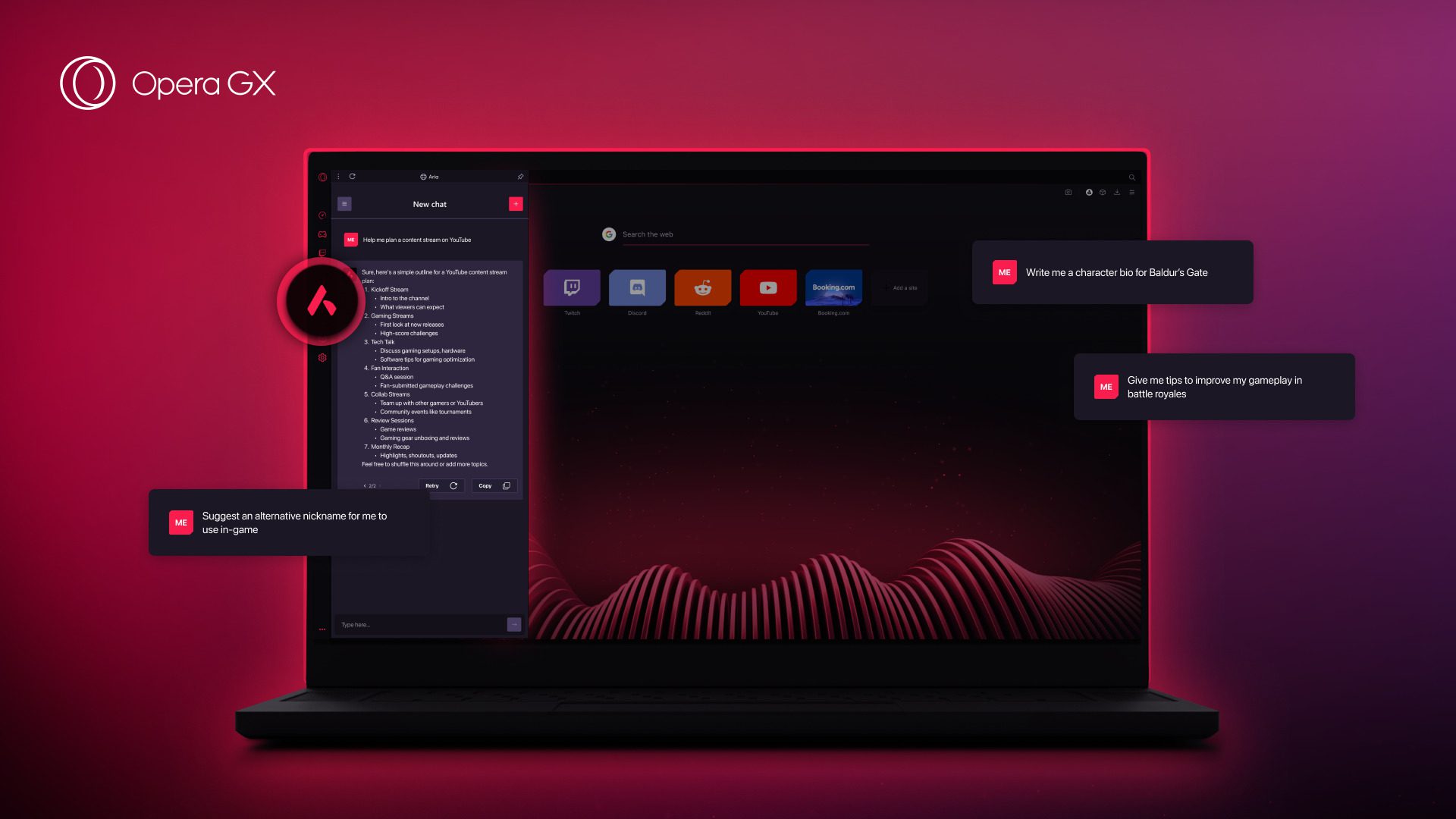 Opera GX Browser AI Gets New Features